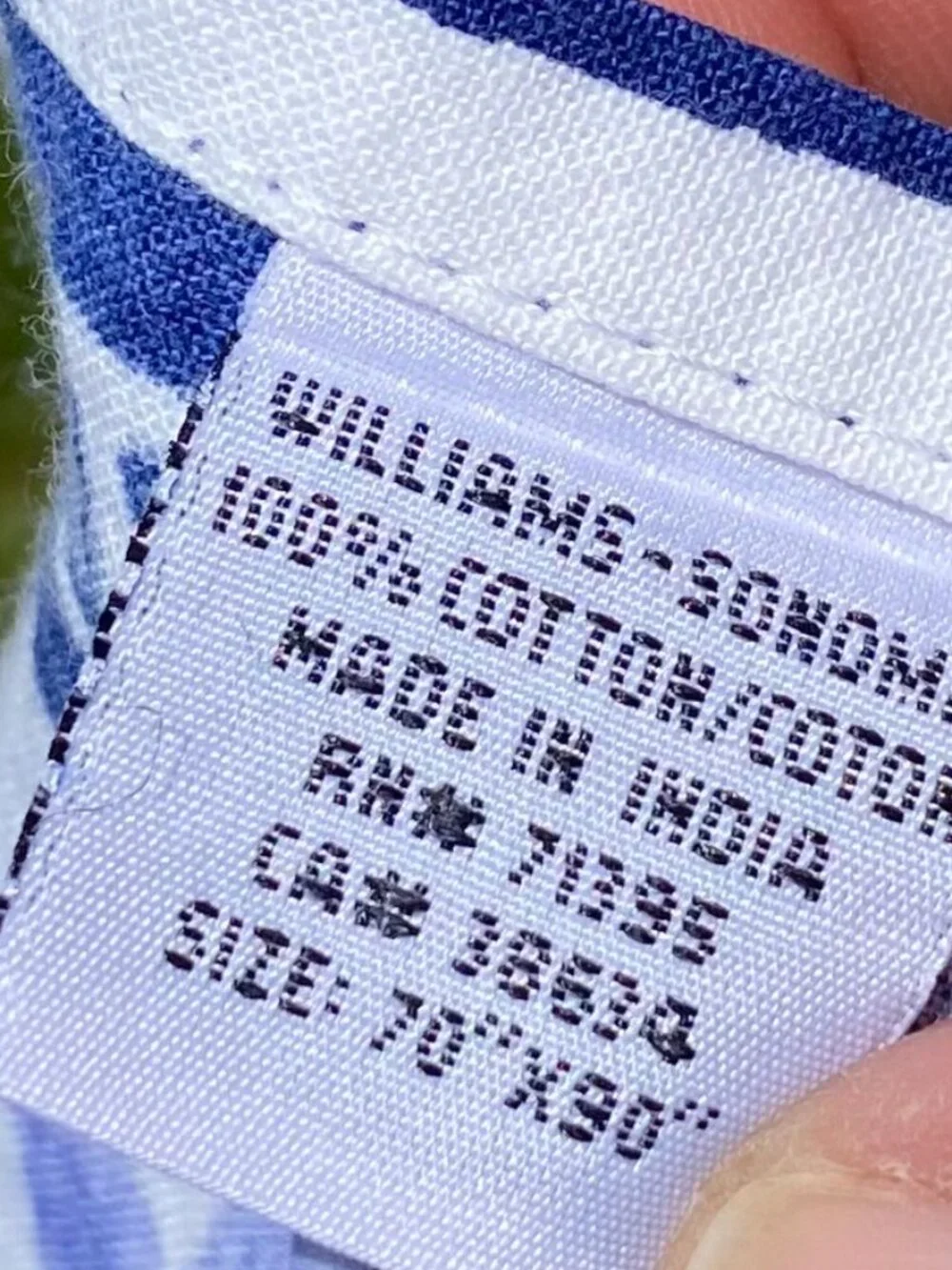 Williams Sonoma has few